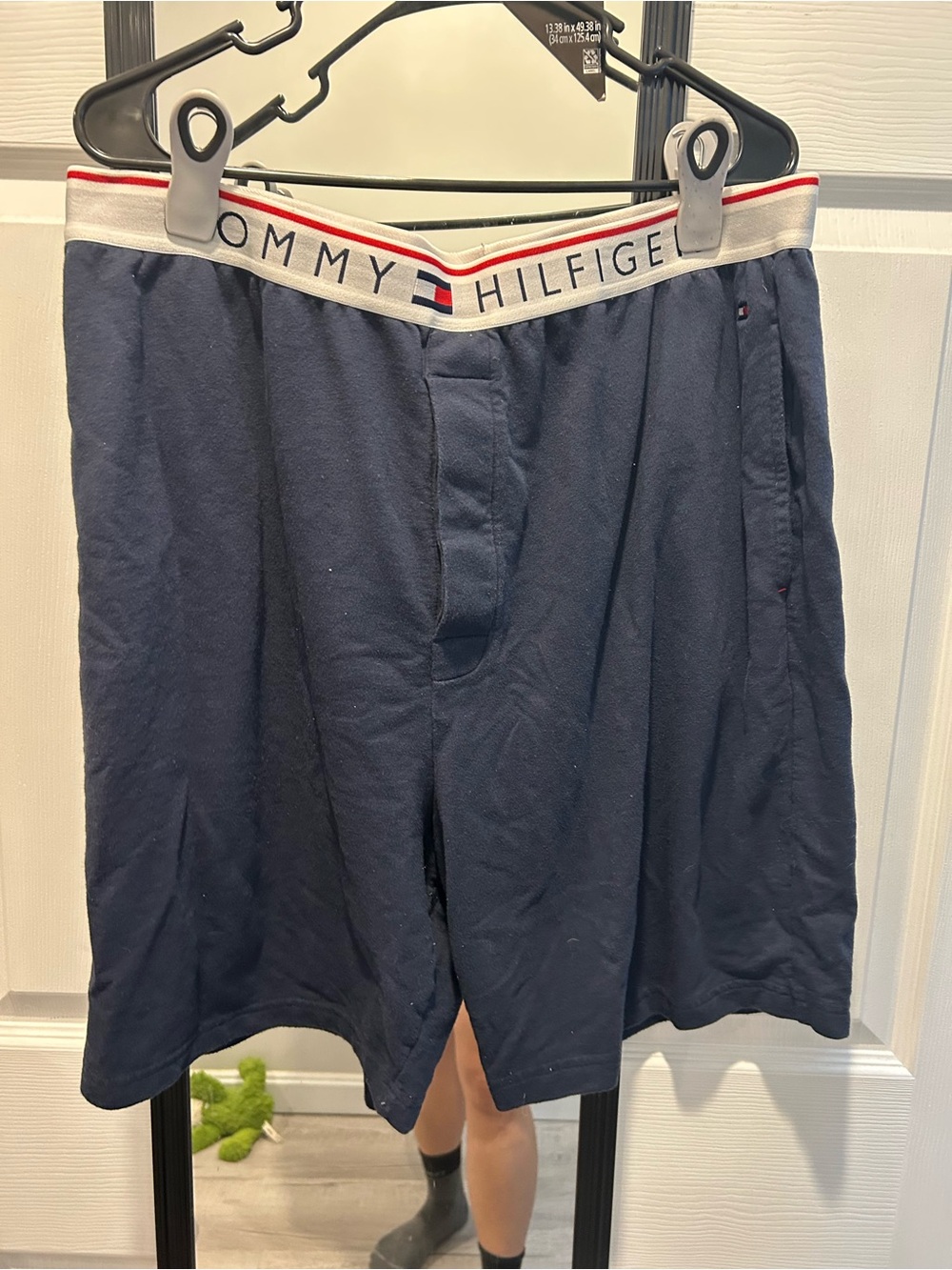 Tommy Hilfiger Navy Boxer Briefs with Branded Waistband